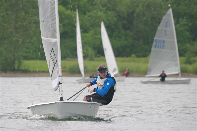 Martin Frary wins the Solo Southern Championship at Bough Beech photo copyright Martyn Smith taken at Bough Beech Sailing Club and featuring the Solo class