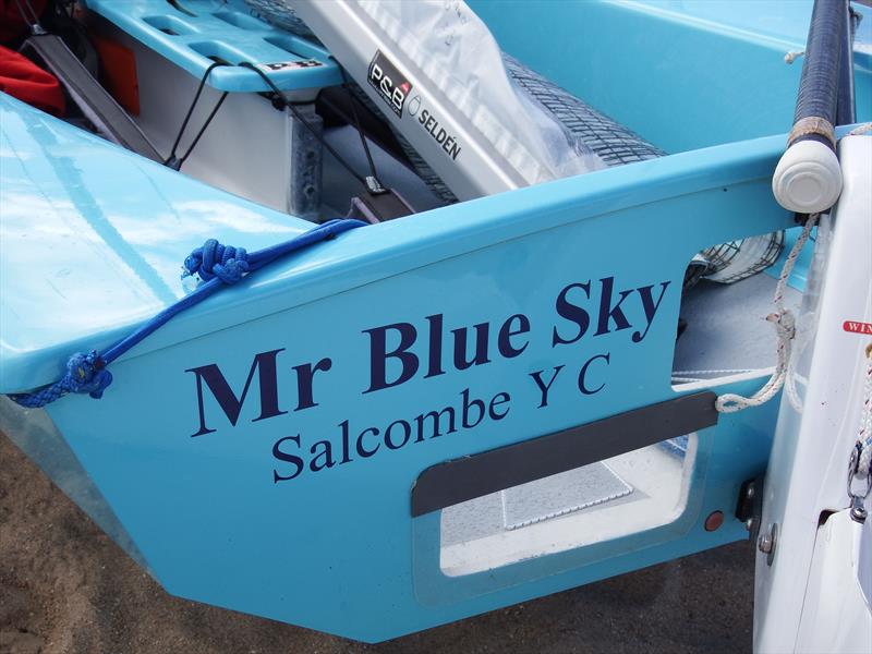 Inspecting boats on day 2 of the Selden Solo Nationals at North Berwick photo copyright Will Loy taken at  and featuring the Solo class