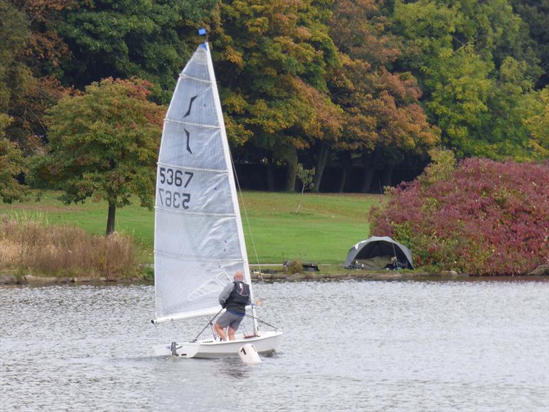 Tony Dallimore, the winning Solo in the Streaker and Solo Open at Yeadon Sailing Club photo copyright Clare Rutherford taken at Yeadon Sailing Club and featuring the Solo class