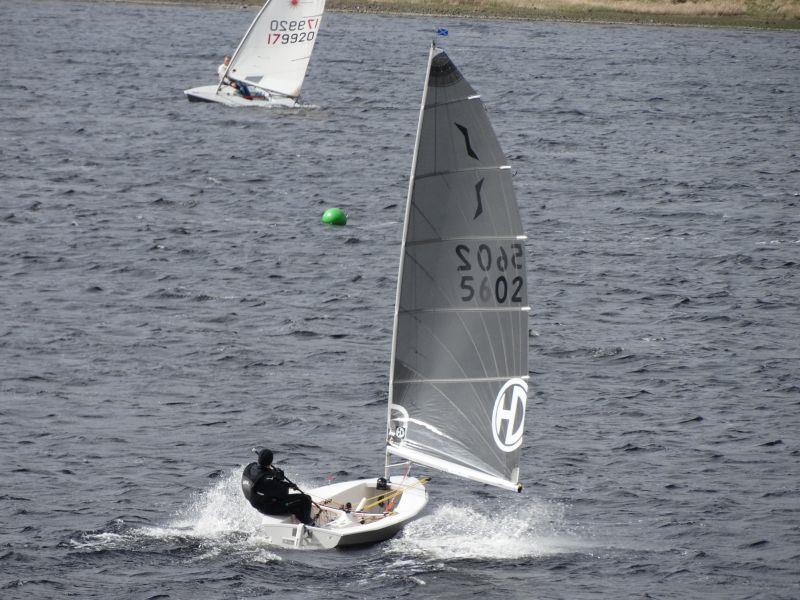 Scottish Solo Nationals at St Mary's Loch photo copyright Ken Allinson taken at St Mary's Loch Sailing Club and featuring the Solo class