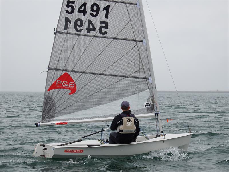 Mike Sims wins the Nigel Pusinelli Trophy photo copyright Will Loy taken at Weymouth & Portland Sailing Academy and featuring the Solo class