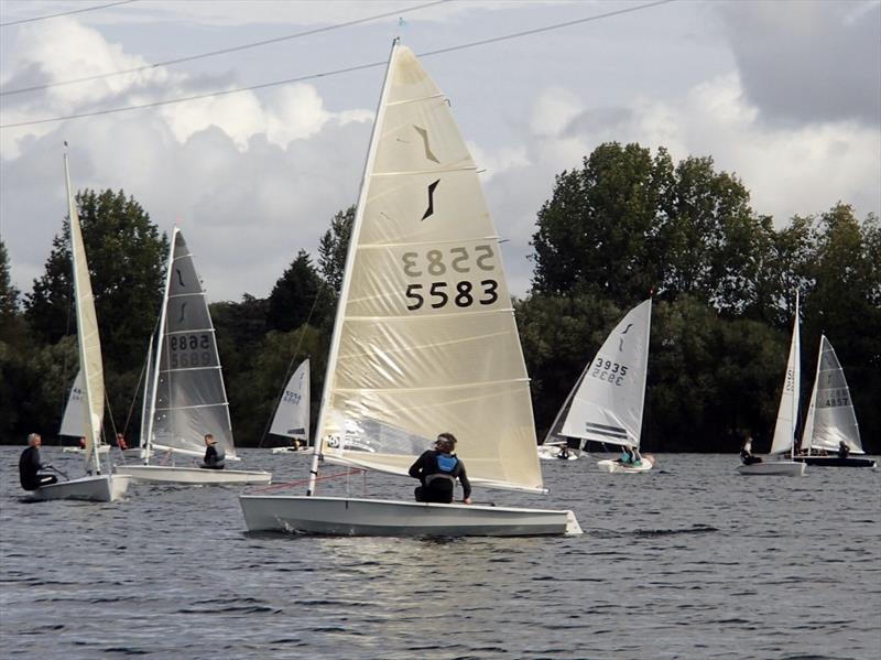 Papercourt Solo Open photo copyright Mike Tozer taken at Papercourt Sailing Club and featuring the Solo class