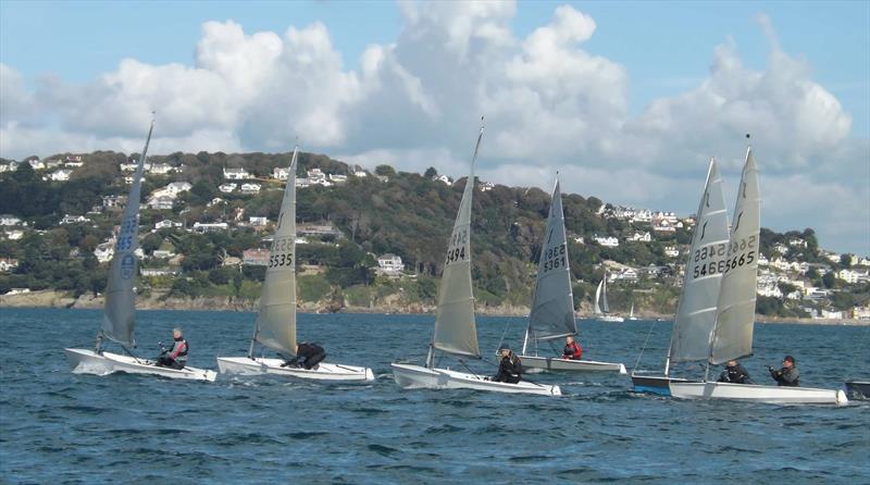 Solo Western Area Championship at Salcombe photo copyright Andrew Wood taken at Salcombe Yacht Club and featuring the Solo class