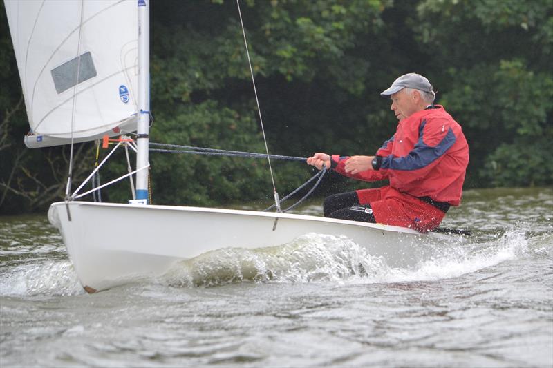 Sutton Bingham Solo Western Series event winner, Richard Frost photo copyright Saffron Gallagher taken at Sutton Bingham Sailing Club and featuring the Solo class