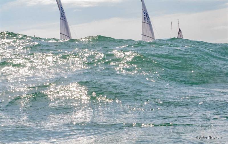 Solo Nigel Pusinelli Trophy at Hayling Island photo copyright Peter Hickson taken at Hayling Island Sailing Club and featuring the Solo class