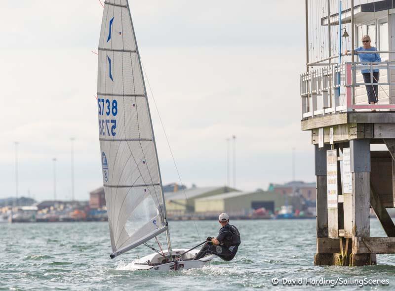 adidas Poole Week 2017 day 3 photo copyright David Harding / www.sailingscenes.com taken at Parkstone Yacht Club and featuring the Solo class