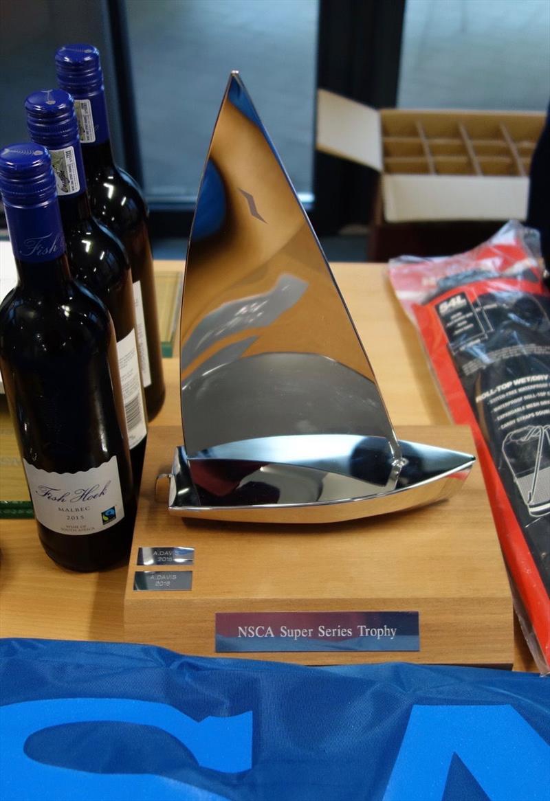 NSCA Super Series Trophy photo copyright Willi Loy taken at  and featuring the Solo class