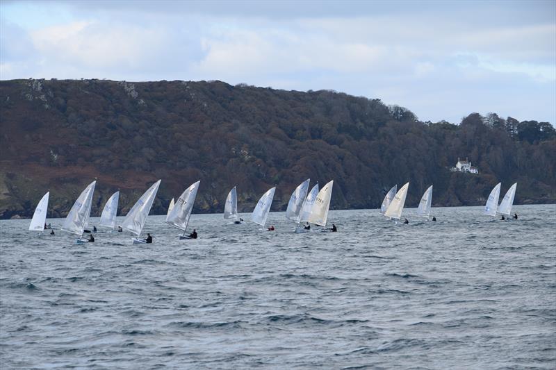 Solo Western Championship at Salcombe photo copyright Alan Walker taken at Salcombe Yacht Club and featuring the Solo class