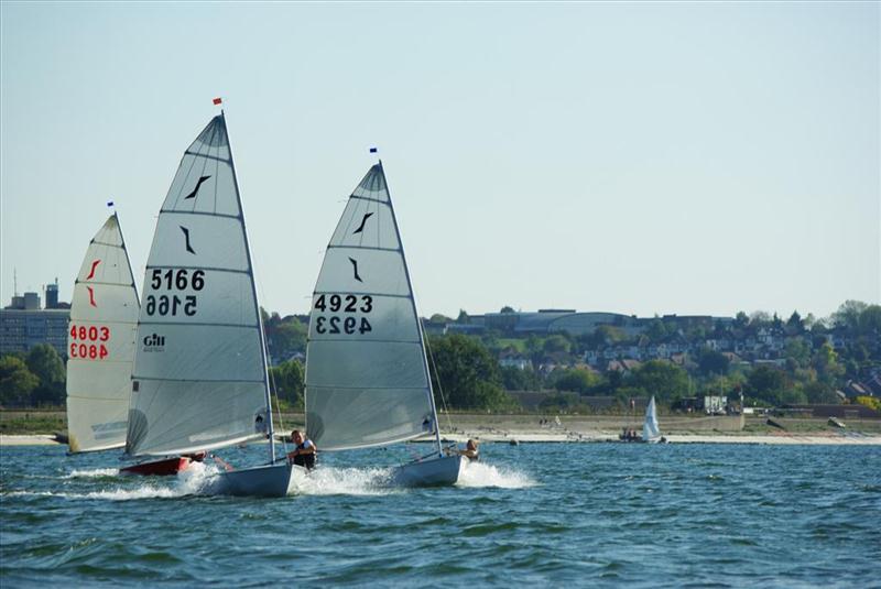 Solos at King George Sailing Club photo copyright KGSC taken at King George Sailing Club and featuring the Solo class