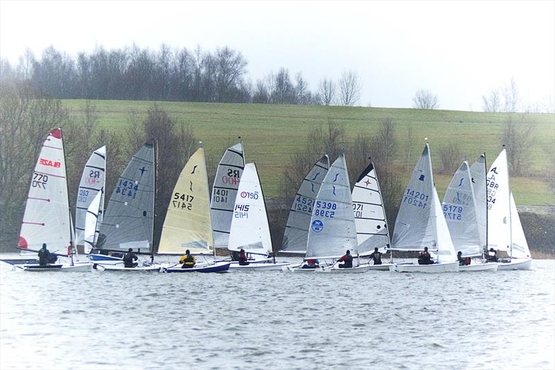 Leigh & Lowton Tipsy Icicle Series Week 3 photo copyright Gerard Van den Hoek taken at Leigh & Lowton Sailing Club and featuring the Solo class