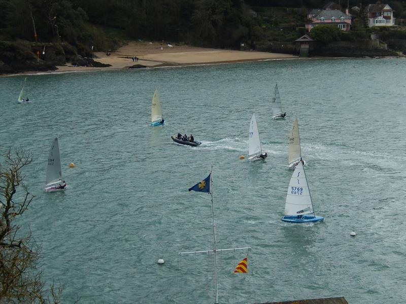 Salcombe Yacht Club Spring Series race 4 photo copyright Margaret Mackley taken at Salcombe Yacht Club and featuring the Solo class