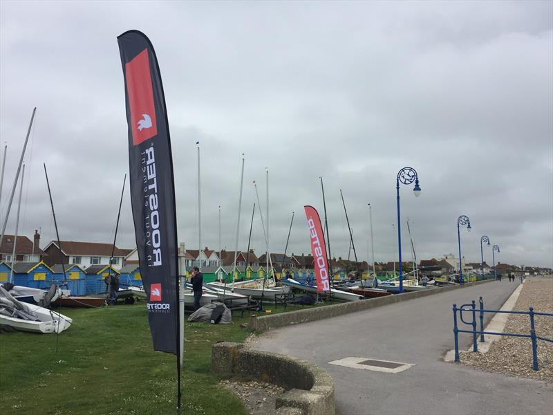 Fleet prepare at Felpham Solo Open photo copyright Mark Harper taken at Felpham Sailing Club and featuring the Solo class