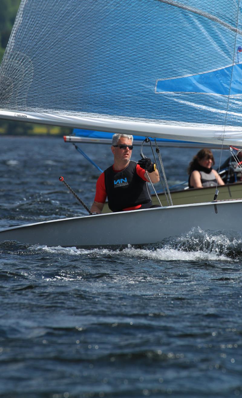 Coniston Sailing Club Open Dinghy Regatta sponsored by Lennon Racewear photo copyright Rob Swyer taken at Coniston Sailing Club and featuring the Solo class