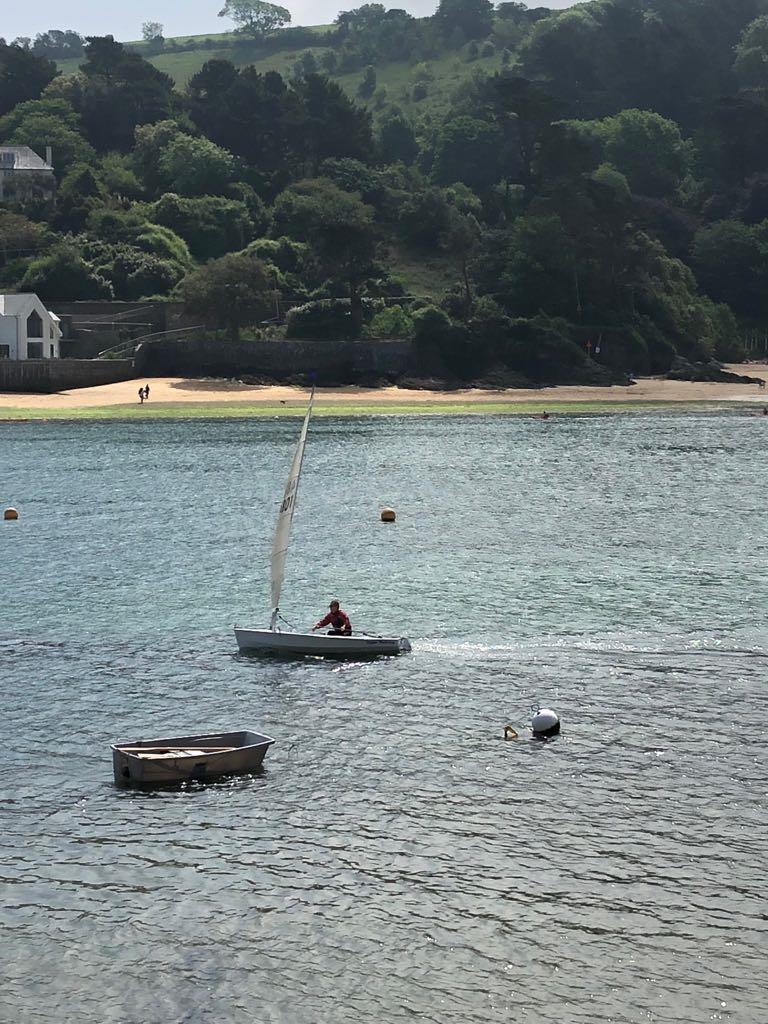 Solo Alex Stone Cup at Salcombe photo copyright Julie Rayson taken at Salcombe Yacht Club and featuring the Solo class