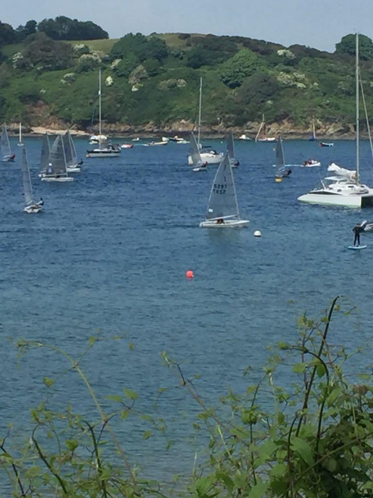 Solo Alex Stone Cup at Salcombe photo copyright Julie Rayson taken at Salcombe Yacht Club and featuring the Solo class