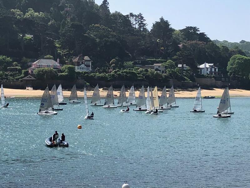 Solo Alex Stone Cup at Salcombe photo copyright Julie Rayson taken at Salcombe Yacht Club and featuring the Solo class
