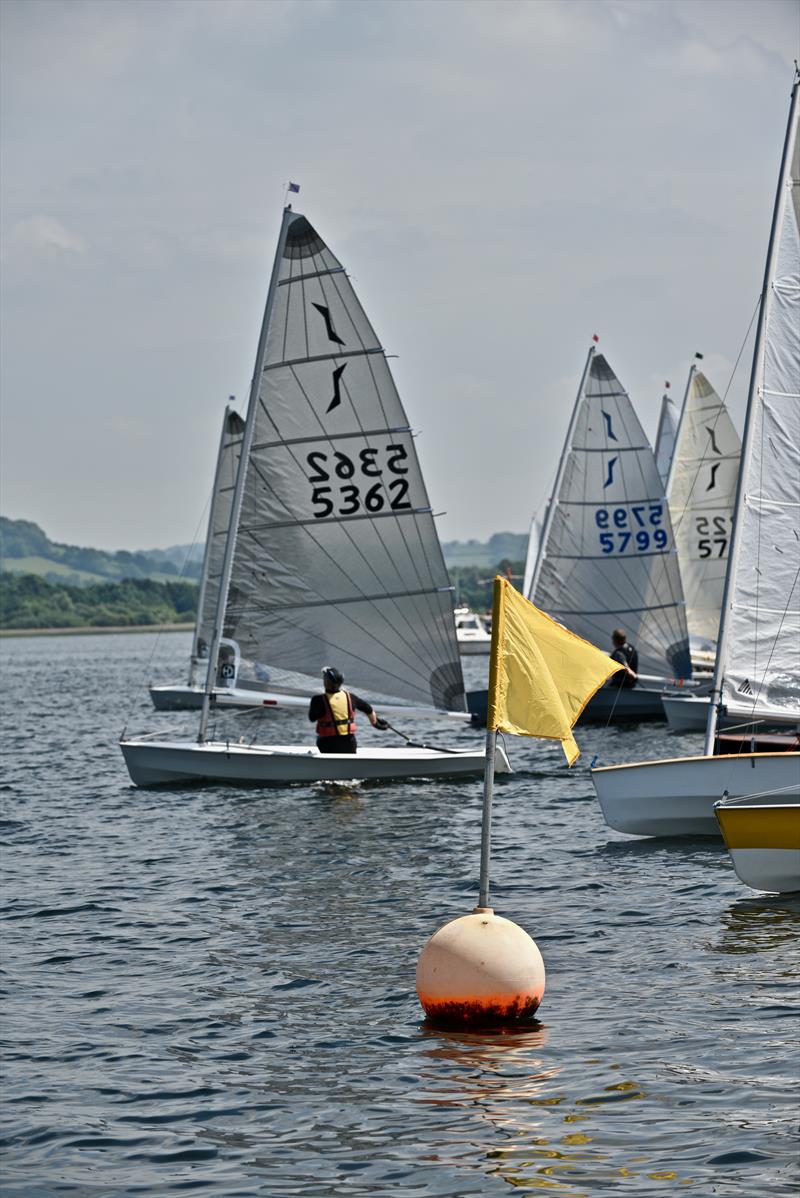 Solo Western Area Championship at Chew Valley Lake photo copyright Fred van Arkel taken at Chew Valley Lake Sailing Club and featuring the Solo class