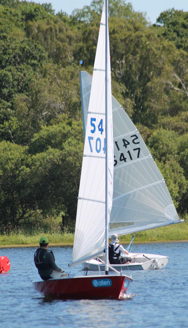 John Reekie wins the Bassenthwaite Solo Open photo copyright William Carruthers taken at Bassenthwaite Sailing Club and featuring the Solo class