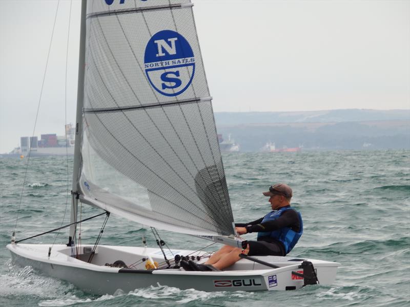 Pete Mitchell, 2nd overall at the Magic Marine National Solo Championship at Hayling Island - photo © Will Loy