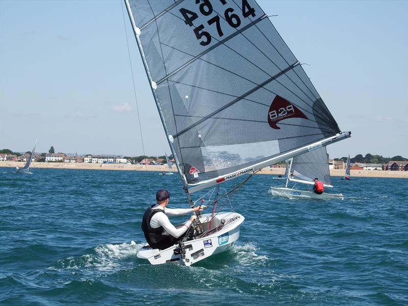 Olly Davenport photo copyright Will Loy taken at Grafham Water Sailing Club and featuring the Solo class