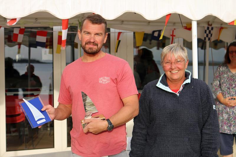 Ewan Briken-Walls wins the Solo Eastern Area Championship photo copyright James Stacy taken at Brightlingsea Sailing Club and featuring the Solo class