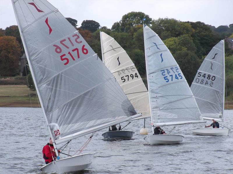 Solos at Ogston photo copyright Philip Wilson taken at Ogston Sailing Club and featuring the Solo class