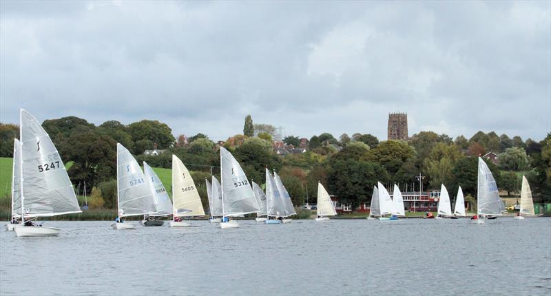 Solos at Budworth photo copyright Steve McGivern taken at Budworth Sailing Club and featuring the Solo class