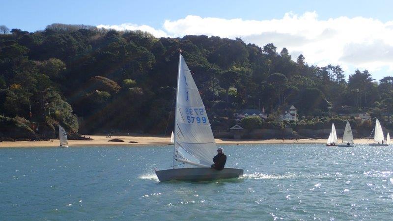 Salcombe Yacht Club Winter Series Race 1 photo copyright Charlie & Helen Lloyd taken at Salcombe Yacht Club and featuring the Solo class