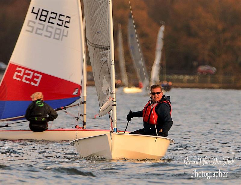 Leigh & Lowton Revett Series day 4 photo copyright Gerard van den Hoek taken at Leigh & Lowton Sailing Club and featuring the Solo class