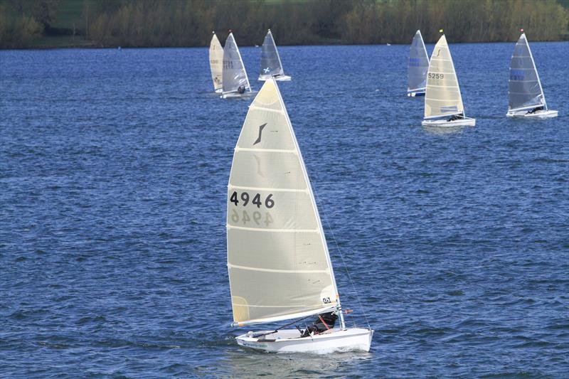 Solo Spring Championship at Draycote Water photo copyright John Cunliffe taken at Draycote Water Sailing Club and featuring the Solo class