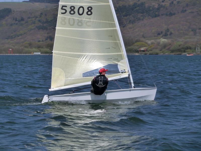 Solo Western Area Championship at Tata Steel Sailing Club photo copyright Jacob Dear / John Lockett taken at Tata Steel Sailing Club and featuring the Solo class