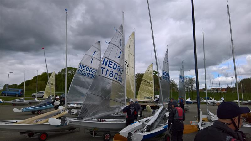 Solo Spring in Medemblik photo copyright Marc Dieben taken at Royal Yacht Club Hollandia and featuring the Solo class