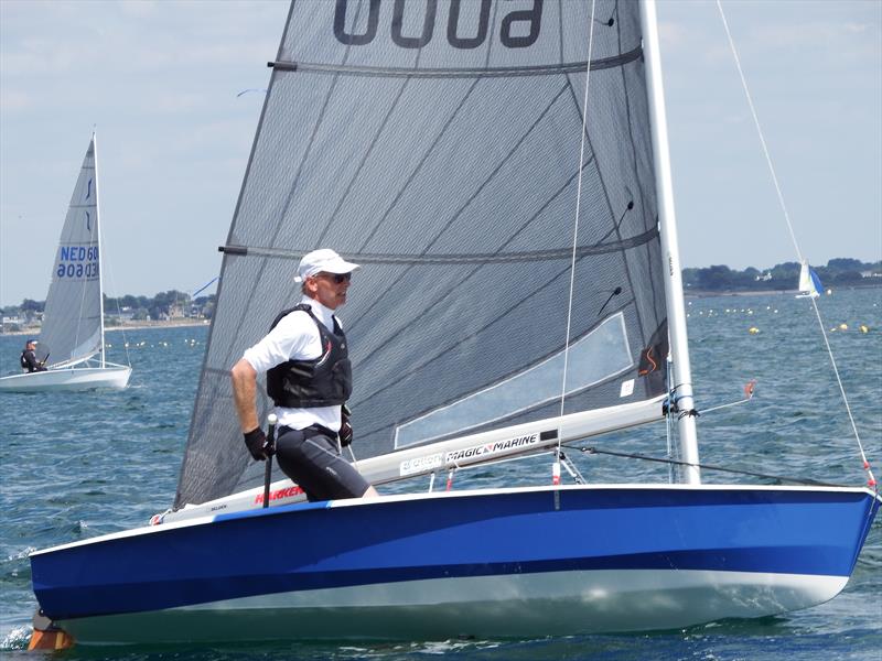 NSCA President Doug Latta in Solo 6000 photo copyright Will Loy taken at Weymouth & Portland Sailing Academy and featuring the Solo class