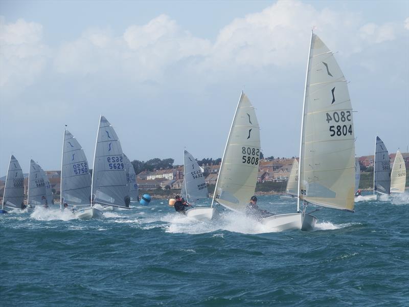 Wild conditions for day 4 of the Solo Nationals at the WPNSA photo copyright Will Loy taken at Weymouth & Portland Sailing Academy and featuring the Solo class