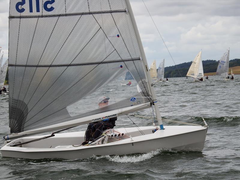 James Boyce leads on day 1 of the Harken Solo Inlands at Rutland photo copyright Will Loy taken at Rutland Sailing Club and featuring the Solo class