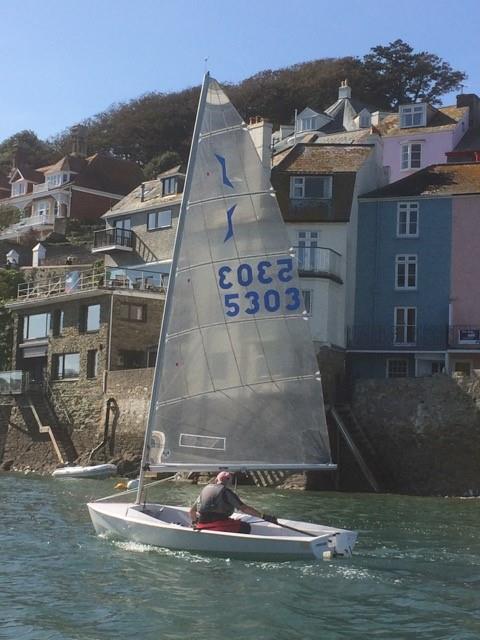 Salcombe Yacht Club Autumn Series Race 3 photo copyright Rob Langley taken at Salcombe Yacht Club and featuring the Solo class
