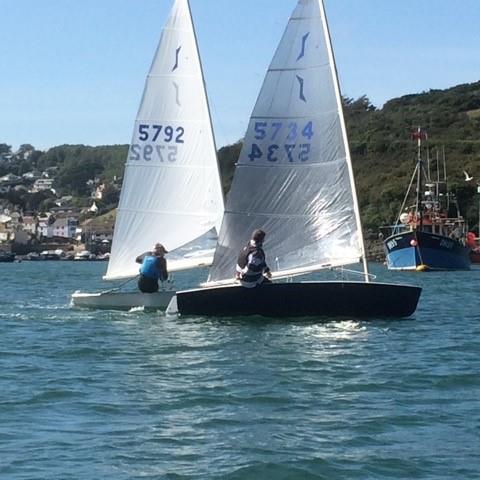 Salcombe Yacht Club Autumn Series Race 3 photo copyright Rob Langley taken at Salcombe Yacht Club and featuring the Solo class