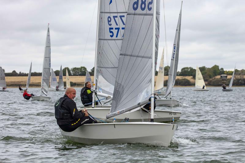 Ian Walters takes 2nd place in the North Sails Solo End of Seasons at Grafham Water photo copyright Tim Olin / www.olinphoto.co.uk taken at Grafham Water Sailing Club and featuring the Solo class