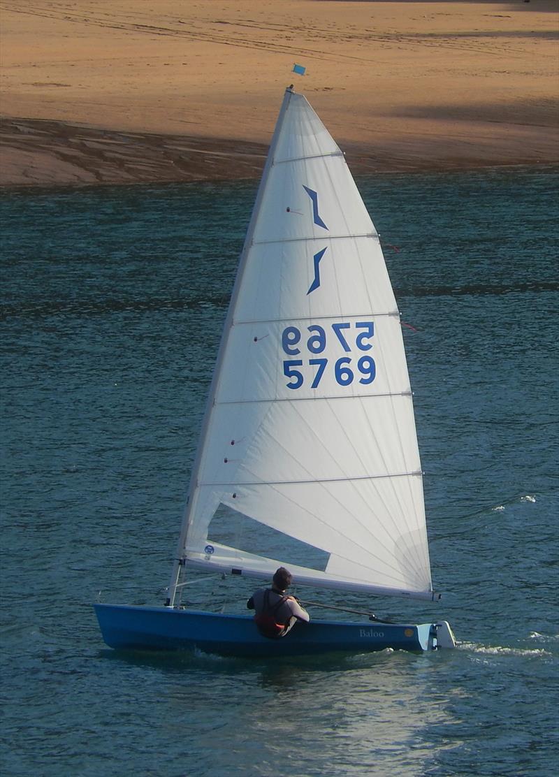 Salcombe Yacht Club Winter Series Race 4 photo copyright Malcolm Mackley taken at Salcombe Yacht Club and featuring the Solo class