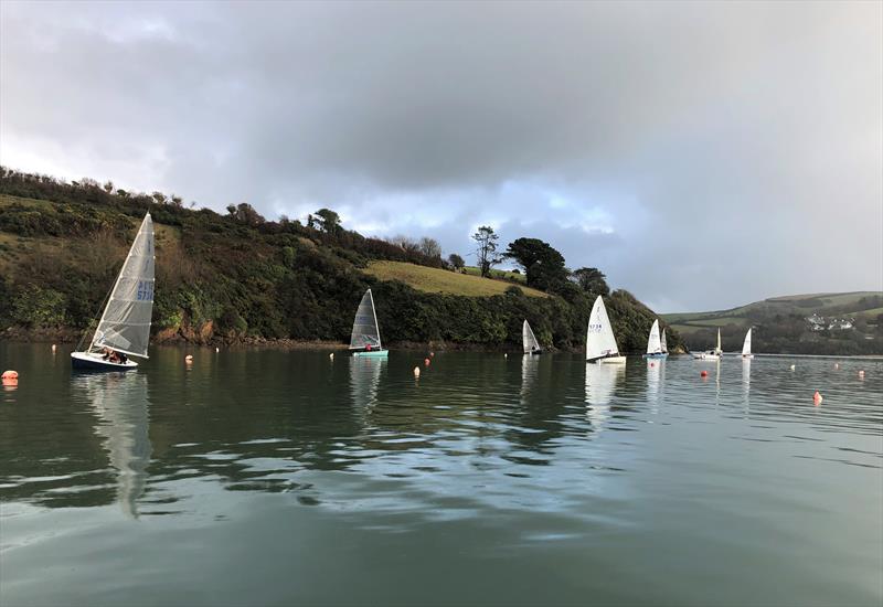 Salcombe Yacht Club Winter Series Race 5 photo copyright Jonathan Reynolds taken at Salcombe Yacht Club and featuring the Solo class