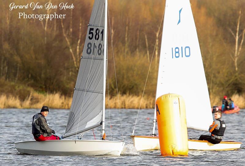 Leigh & Lowton Winter Series racing photo copyright Gerard van den Hoek taken at Leigh & Lowton Sailing Club and featuring the Solo class