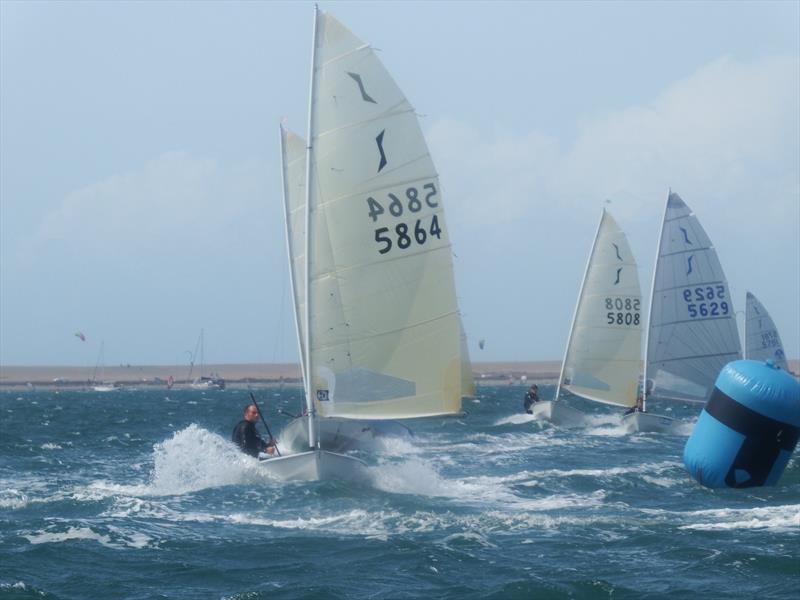 Jon Emmett blasting towards the gybe mark at last year's Solo Nationals photo copyright Will Loy taken at Weymouth & Portland Sailing Academy and featuring the Solo class