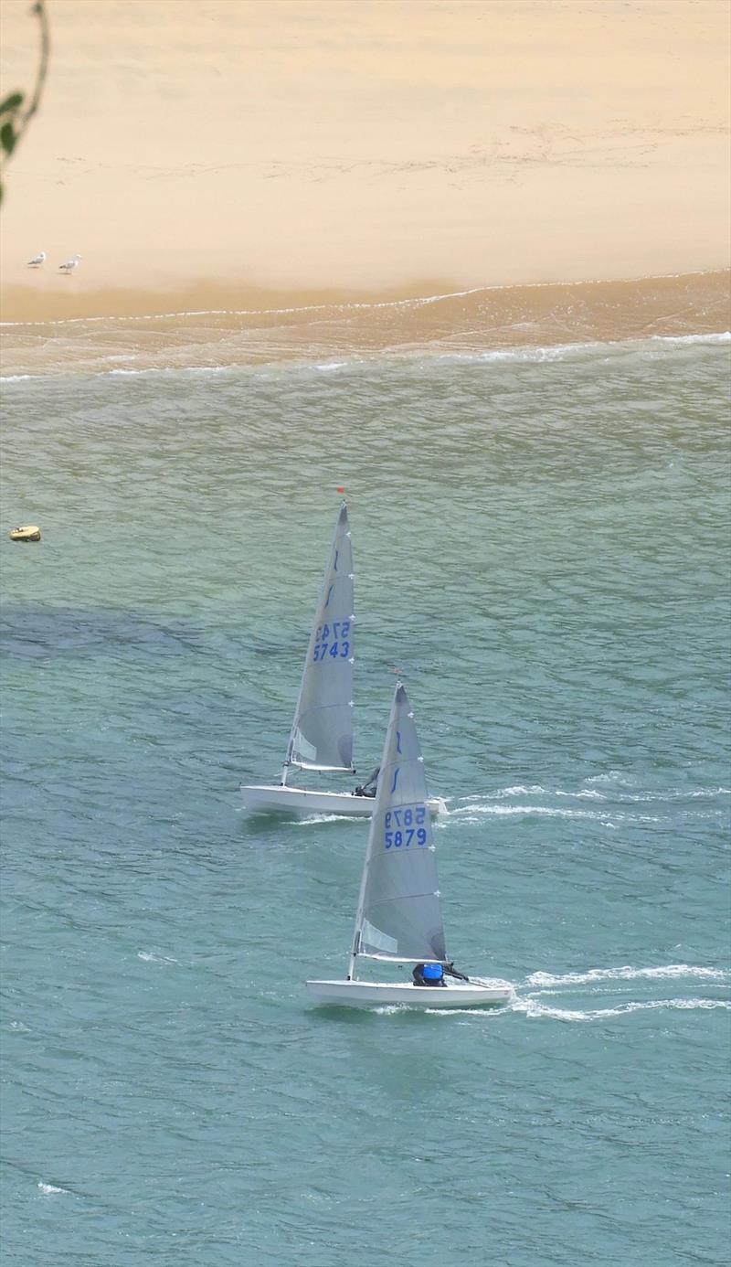 Salcombe Spring Series race 4 photo copyright Margaret Mackley taken at Salcombe Yacht Club and featuring the Solo class