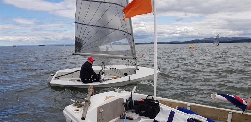 HD Sails Scottish Solo Travellers at Dalgety Bay photo copyright Glenn Halstead taken at Dalgety Bay Sailing Club and featuring the Solo class