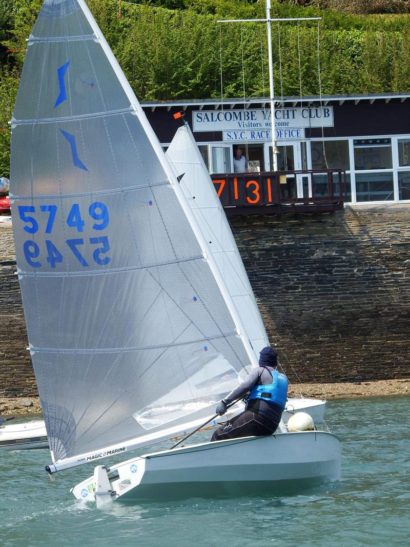Whitsun Solo Open at Salcombe photo copyright Will Loy taken at Salcombe Yacht Club and featuring the Solo class