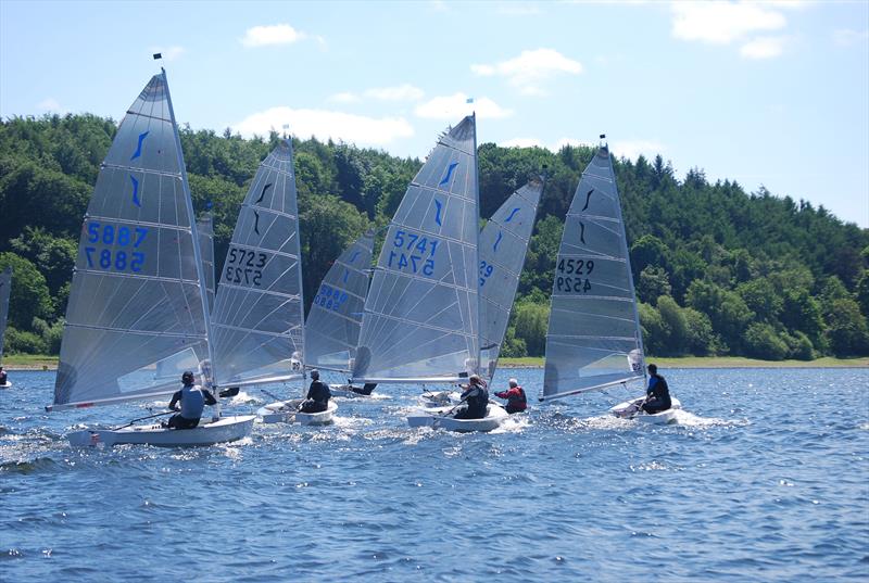 Solo Northern Circuit at Ogston photo copyright John Mensforth taken at Ogston Sailing Club and featuring the Solo class