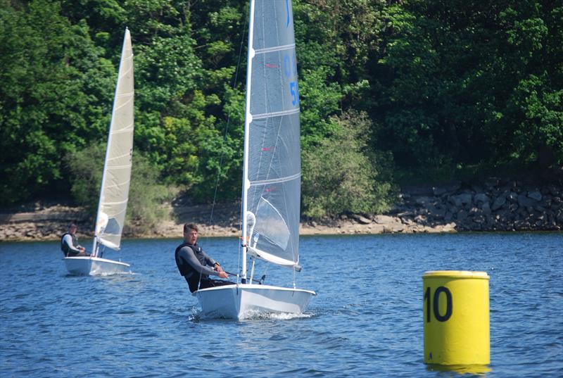 Solo Northern Circuit at Ogston photo copyright John Mensforth taken at Ogston Sailing Club and featuring the Solo class