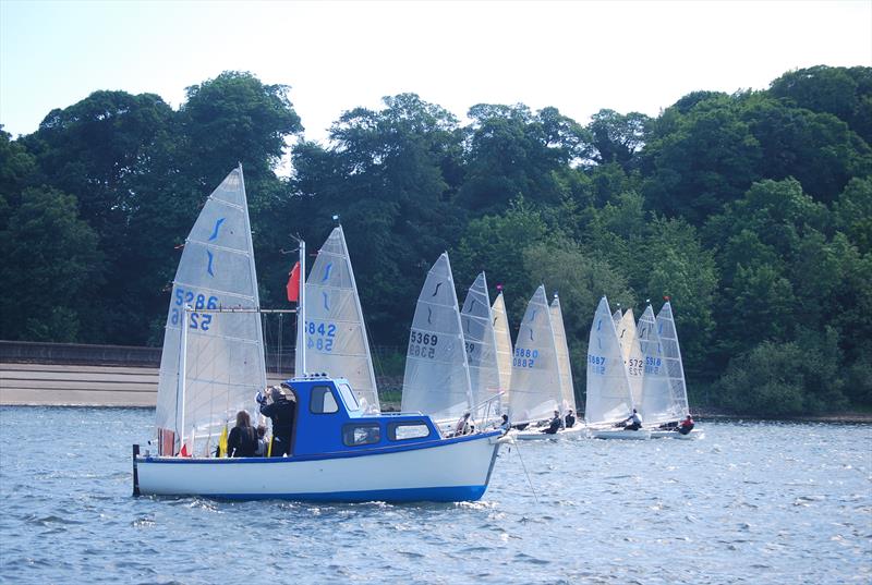 Solo Northern Circuit at Ogston photo copyright John Mensforth taken at Ogston Sailing Club and featuring the Solo class