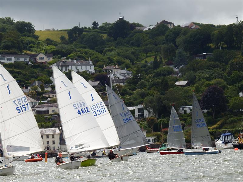 Dittisham Solo Open photo copyright Will Loy taken at Dittisham Sailing Club and featuring the Solo class