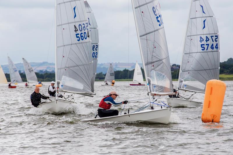 Starcross Solo Open photo copyright R M Fryer taken at Starcross Yacht Club and featuring the Solo class